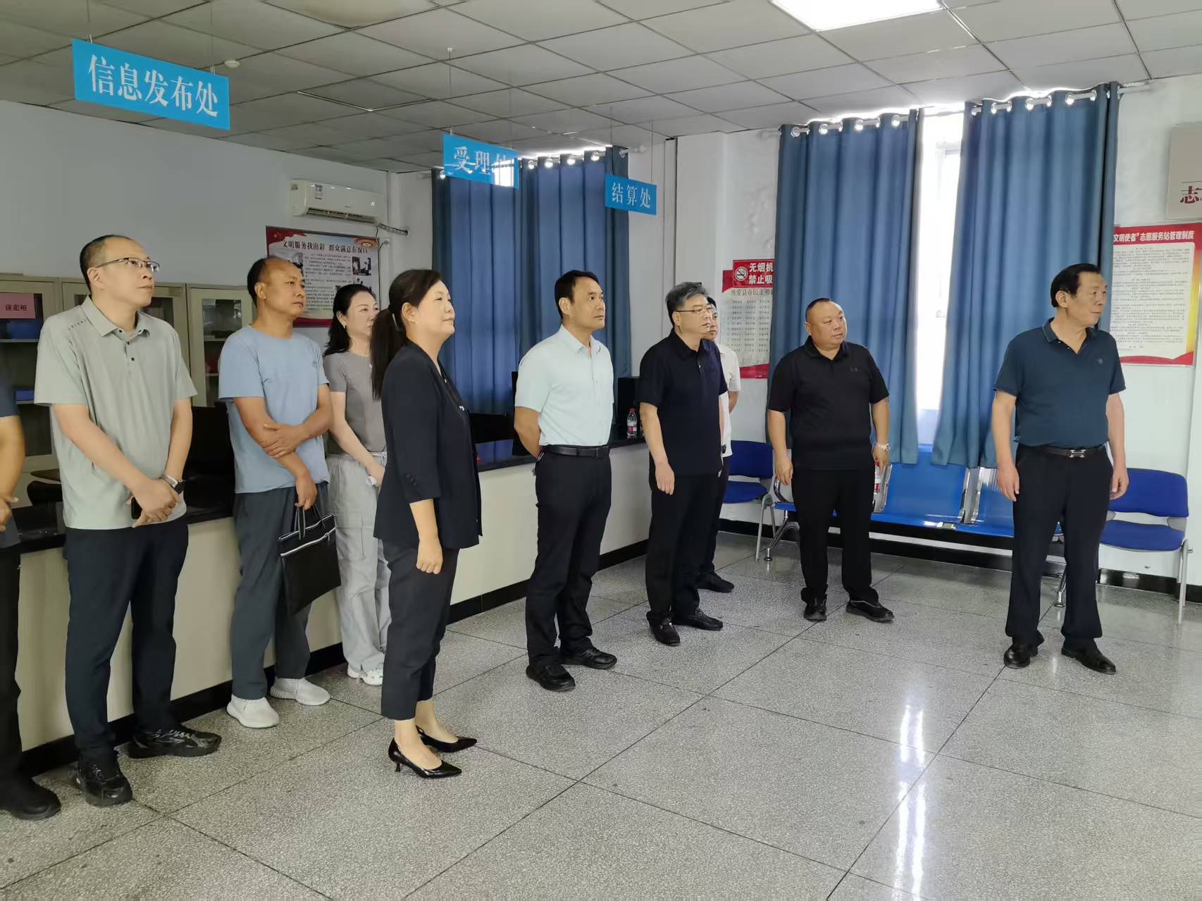 人大代表视察见证受理服务大厅